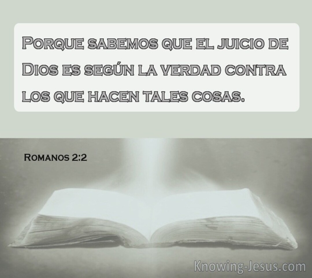 Romanos 2:2 (plata)